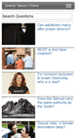 Mobile Screenshot of jewishvaluesonline.org